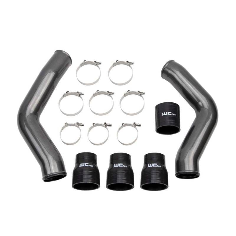 Wehrli 13-18 Ram 6.7L Cummins 3.5in Intercooler Pipes Kit - Gloss White thumbnail 2