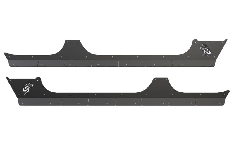 Fishbone Offroad 07-18 Jeep Wrangler JK 2 Door Rocker Guards Scale Armor thumbnail 3