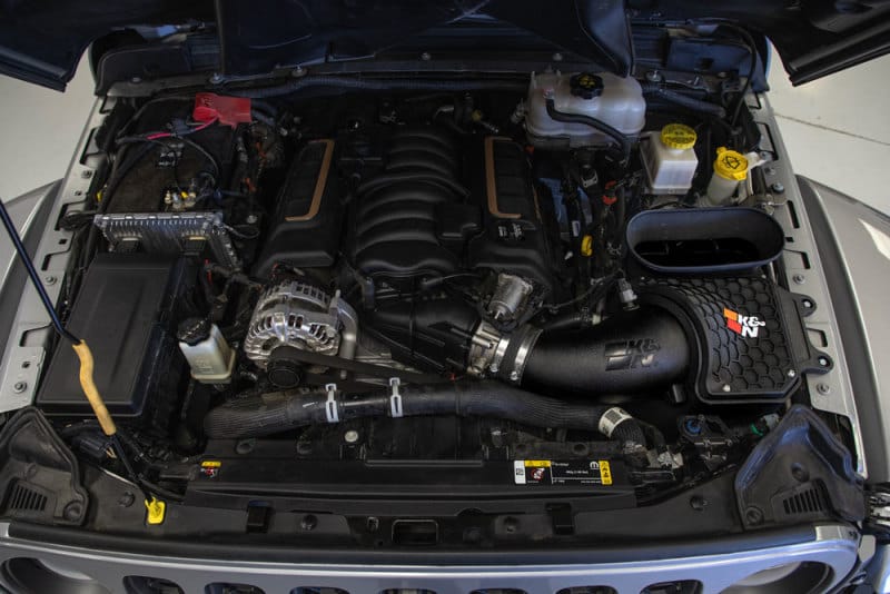 K&N 21-22 Jeep Wrangler JL V8-6.4L AirCharger Performance Intake thumbnail 5