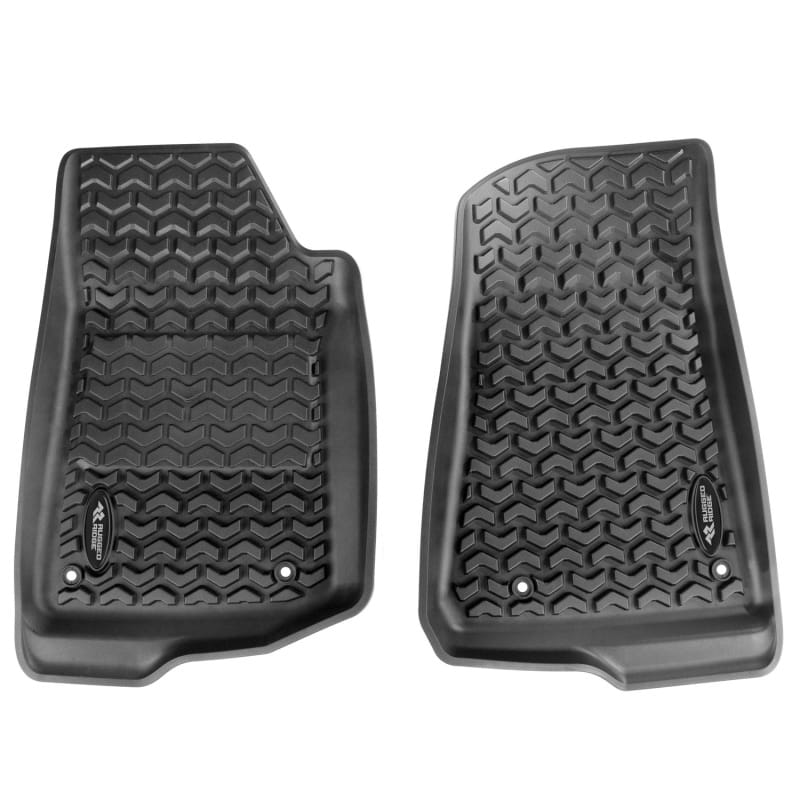 Rugged Ridge Floor Liner Kit Black F/R 20-21 Jeep Gladiator (JT) thumbnail 2