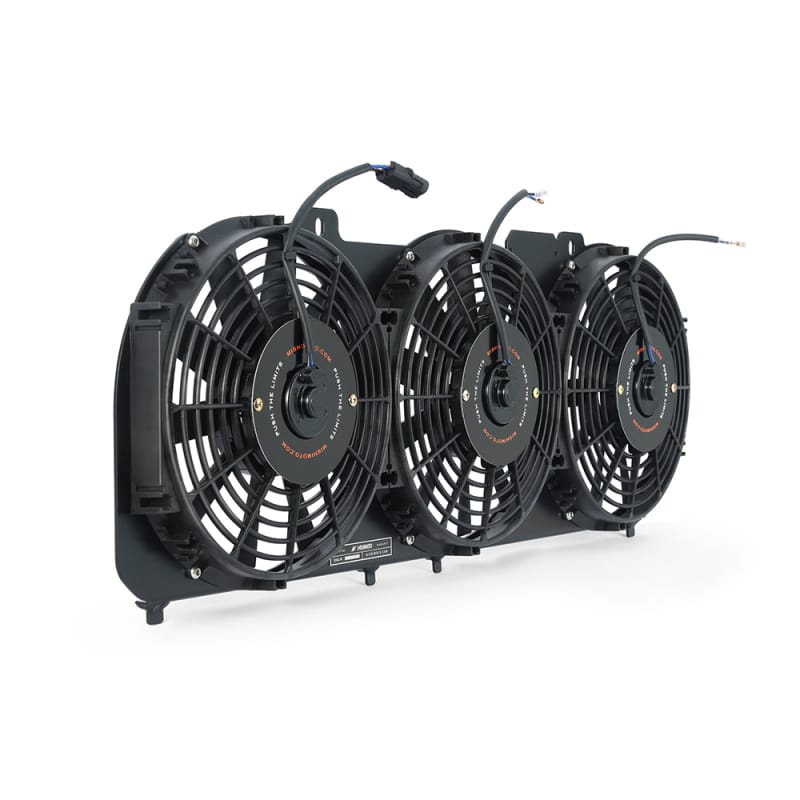 Mishimoto 89-01 Jeep Cherokee XJ 4.0L Performance Aluminum Fan Shroud w/o Controller - Black thumbnail 2