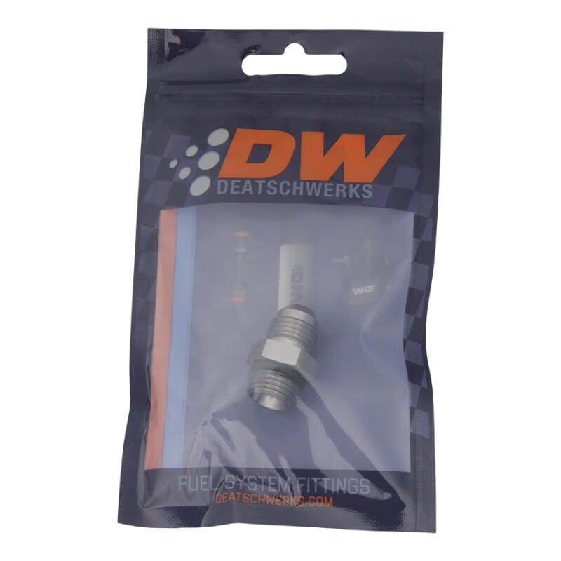 DeatschWerks 6AN ORB Male To 6AN Male Flare Adapter (Incl. O-Ring) thumbnail 2