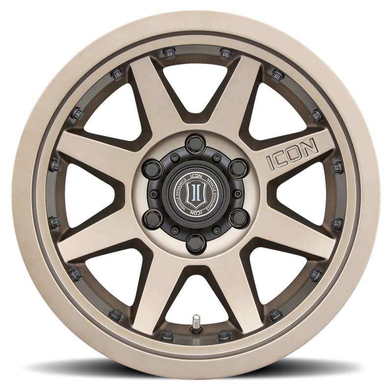 ICON Rebound Pro 17x8.5 5x5 -6mm Offset 4.5in BS 71.5mm Bore Bronze Wheel thumbnail 3