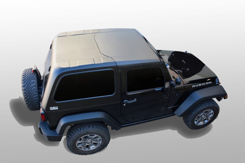 DV8 Offroad 07-18 Jeep Wrangler JK 2 Piece Fast Back Hard Top 2 Door (Dropship Only) thumbnail 3
