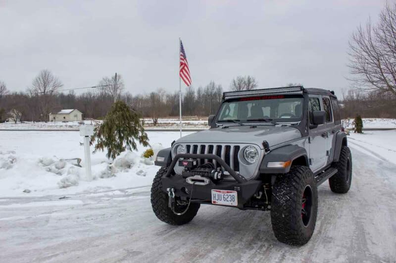 Fishbone Offroad 2018+ Jeep Wrangler JL Windshield Light Bracket thumbnail 5