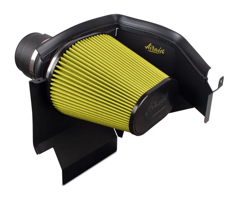 Airaid 11-22 Dodge Challenger/Charger / Chrysler 300 3.6L V6 Intake Kit w/ Yellow Filter