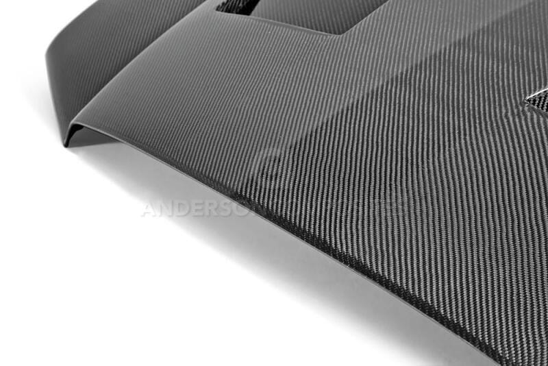 Anderson Composites 11-13 Dodge Charger Type-TS Hood thumbnail 6