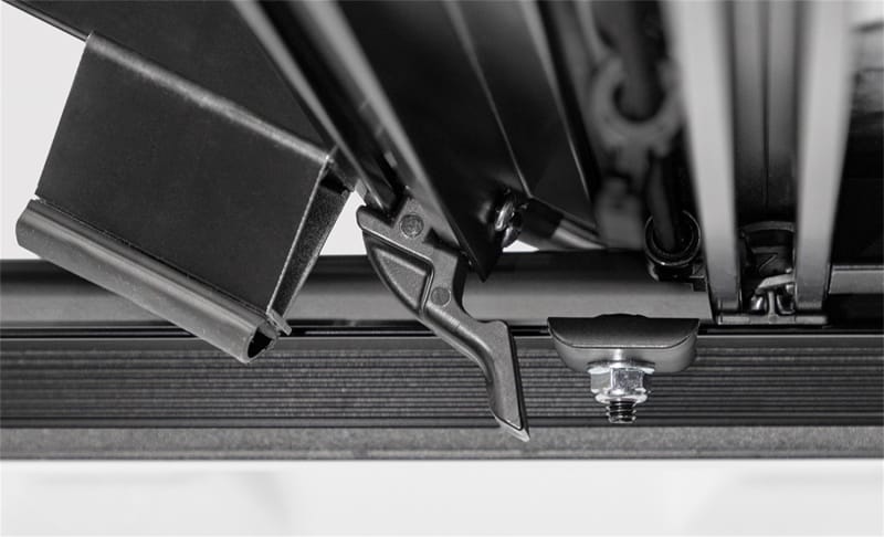 Access LOMAX Tri-Fold Cover Black Urethane Finish Split Rail 09-18 Ram 1500 - 6ft 4in Bed thumbnail 2
