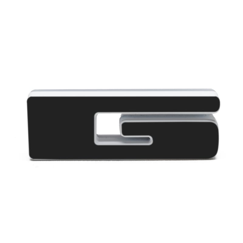 ORACLE Lighting Universal Illuminated LED Letter Badges - Matte Blk Surface Finish - G - 3141-G-005 thumbnail 2