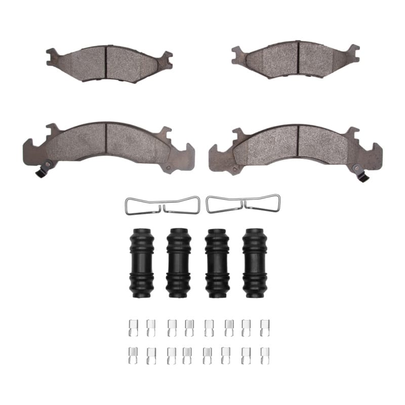 R1 91-92 Dodge Monaco Front Semi Met Pads & Hardware Kit