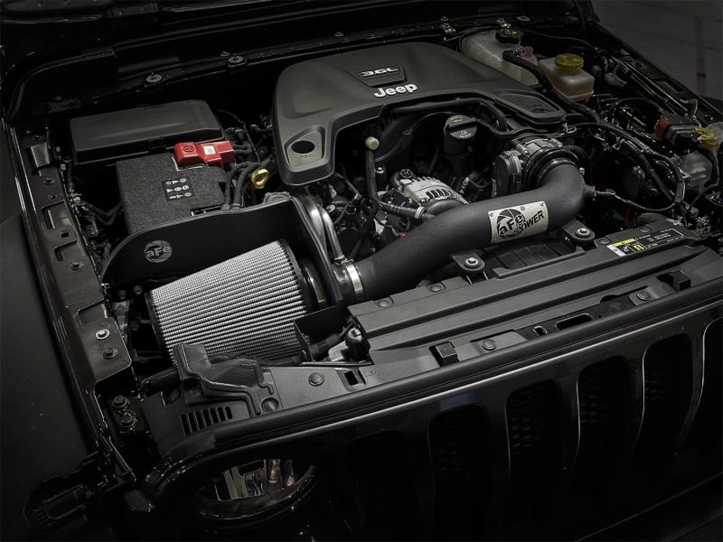 aFe Magnum FORCE Stage-2 XP Pro DRY S Cold Air Intake System 2018+ Jeep Wrangler (JL) V6 3.6L thumbnail 3