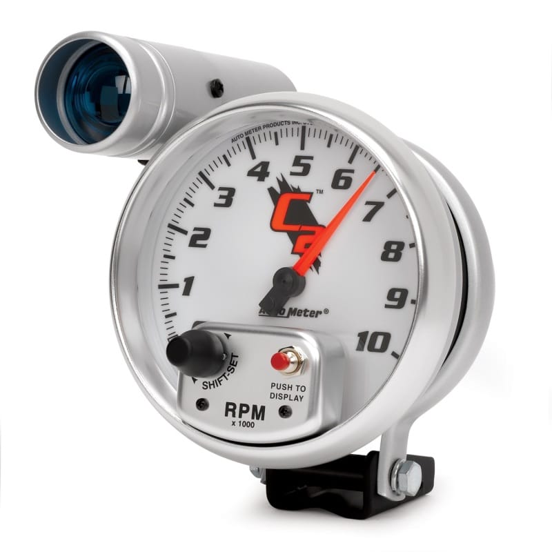 Autometer C2 5 inch 10000 RPM Shift-Lite Tach thumbnail 2