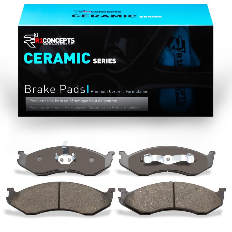 R1 90-06 Jeep Cherokee Front R1 Ceramic Brake Pads