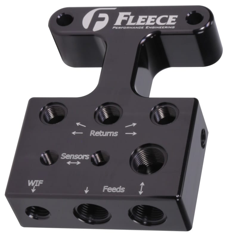 Fleece Performance 07.5-09 Dodge 6.7L Cummins 3rd Gen Fuel Distribution Block thumbnail 4