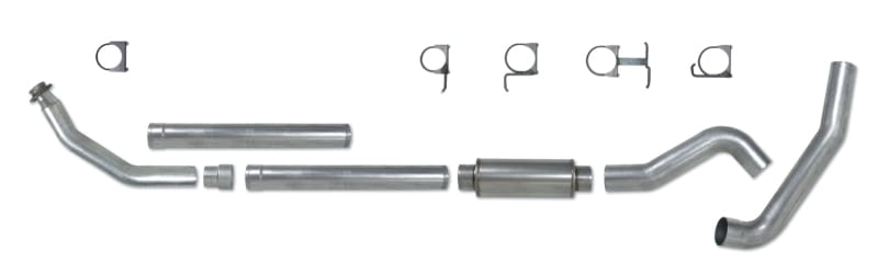 Diamond Eye KIT 5in Turbo Back SGL AL: 94-02 DODGE CUMMINS 5.9L