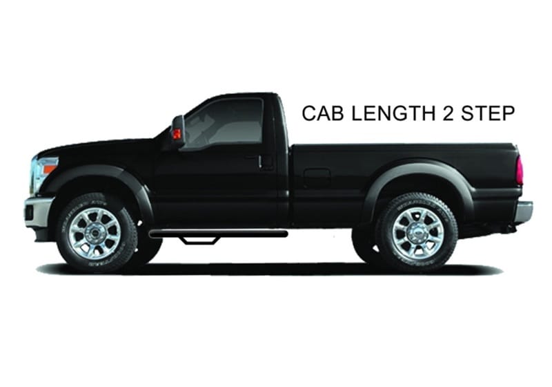 N-Fab Nerf Step 09-17 Dodge Ram 1500/2500/3500 Regular Cab - Tex. Black - Cab Length - 3in thumbnail 2