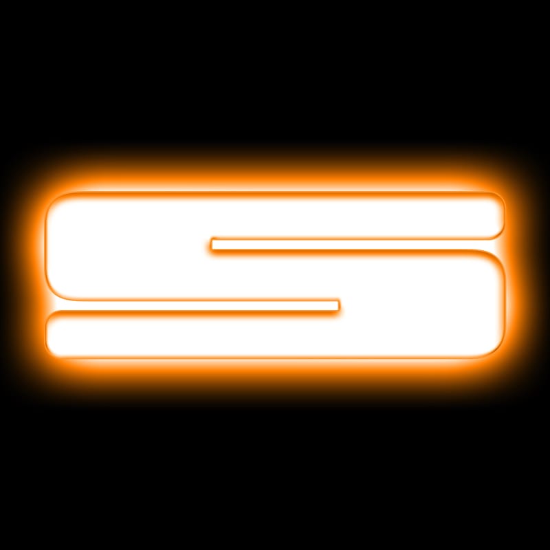 ORACLE Lighting Universal Illuminated LED Letter Badges - Matte Wht Surface Finish - S - 3140-S-005