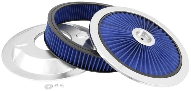 Spectre ExtraFlow HPR Air Cleaner Assembly 14in. x 3in. - Blue thumbnail 2