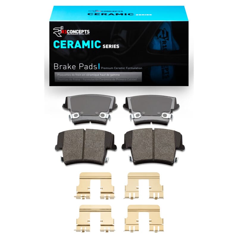 R1 2005-2023 Chrysler 300 Rear R1 Ceramic Pads & Hardware Kit - 2310-1057-01