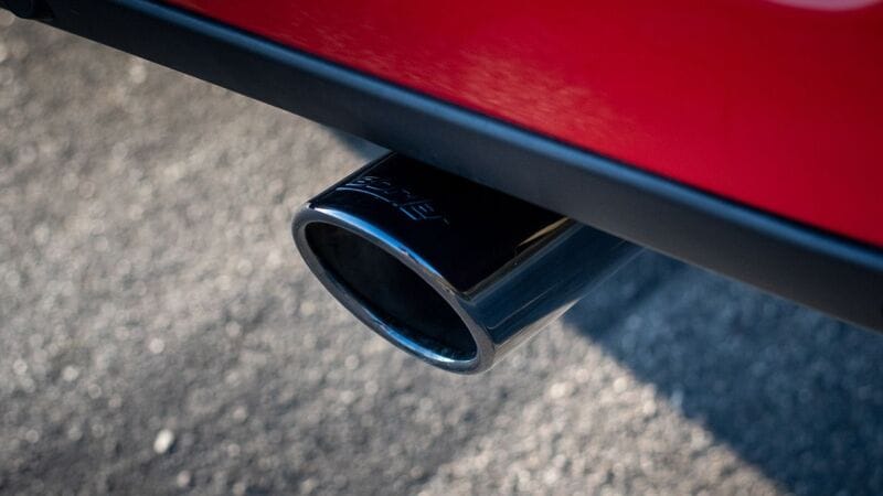 Borla 19-22 RAM 1500 3.6L V6 4DR 140.5/144.6/153.5 WB 2.25in S-Type Cat-Back - Black Chrome Tip thumbnail 2