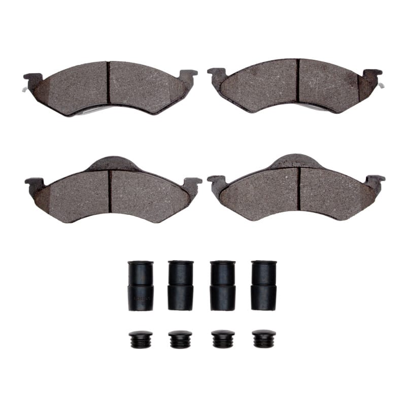R1 98-99 Dodge Dakota 4WD Front Super Duty Pads & Hardware Kit