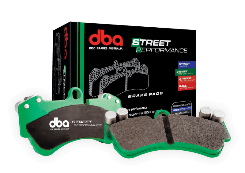 DBA 07-09 Dodge Sprinter 2500 (w/272mm Rear Rotor/Bosch Pin Type) Rear SP Performance Brake Pads thumbnail 3