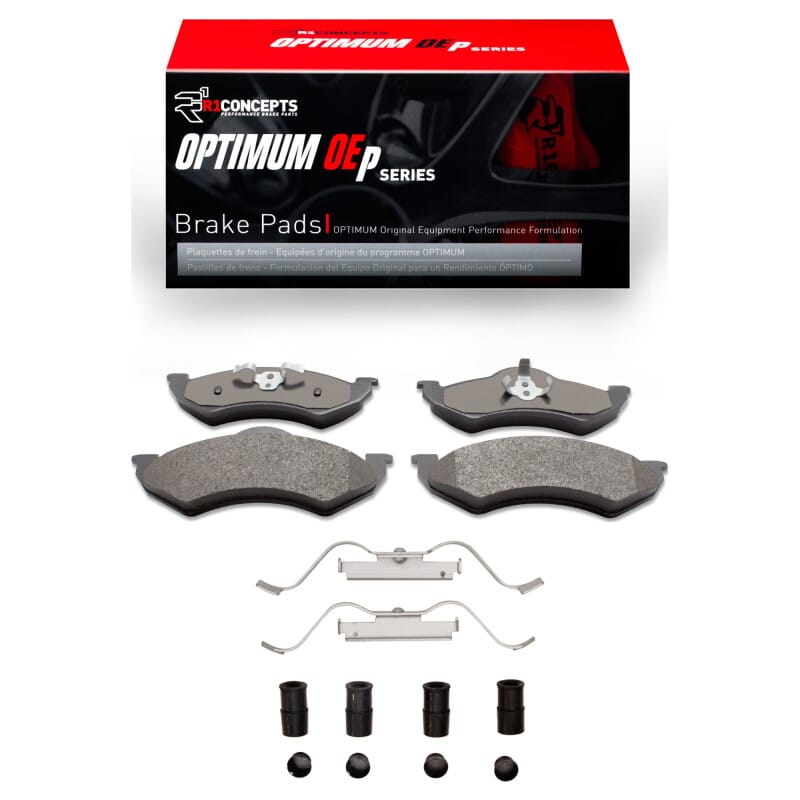 R1 00-02 Dodge Durango Front Optimum OE Pads & Hardware Kit