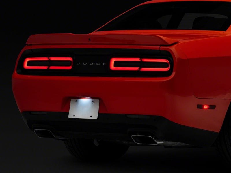 Raxiom 15-23 Dodge Challenger Axial Series LED License Plate Lamps thumbnail 2