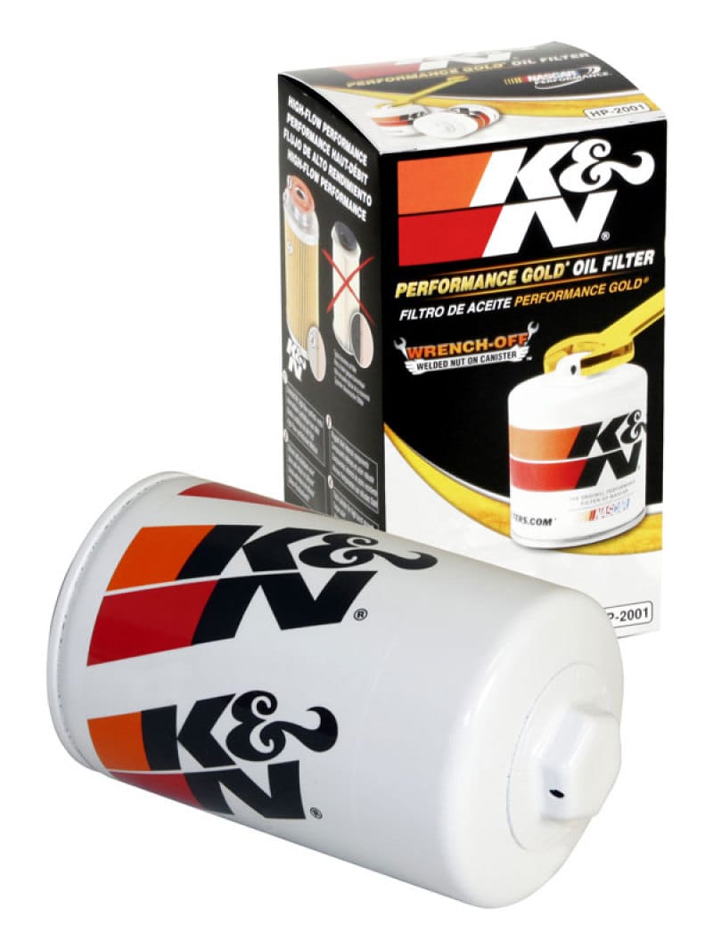 K&N Oil Filter OIL FILTER; AUTOMOTIVE - HP-2001 thumbnail 3