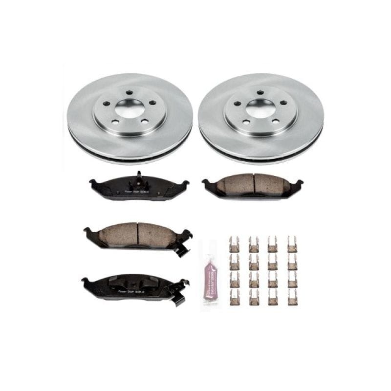 Power Stop 95-00 Chrysler Cirrus Front Autospecialty Brake Kit - KOE1676