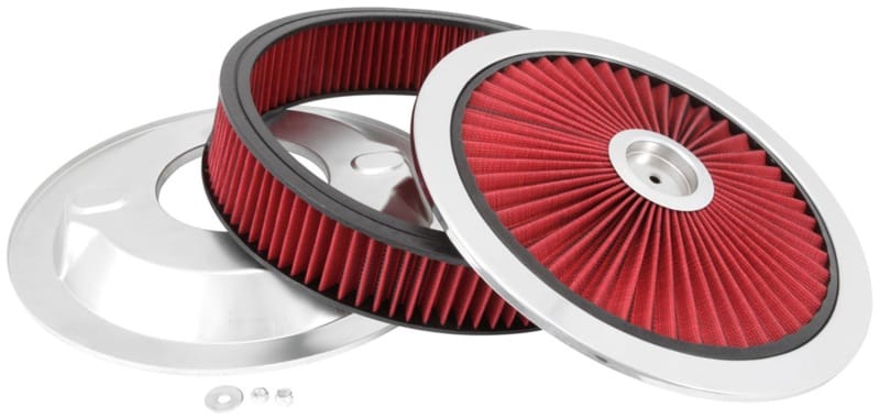 Spectre ExtraFlow HPR Air Cleaner Assembly 14in. x 3in. - Red - 47622 thumbnail 2