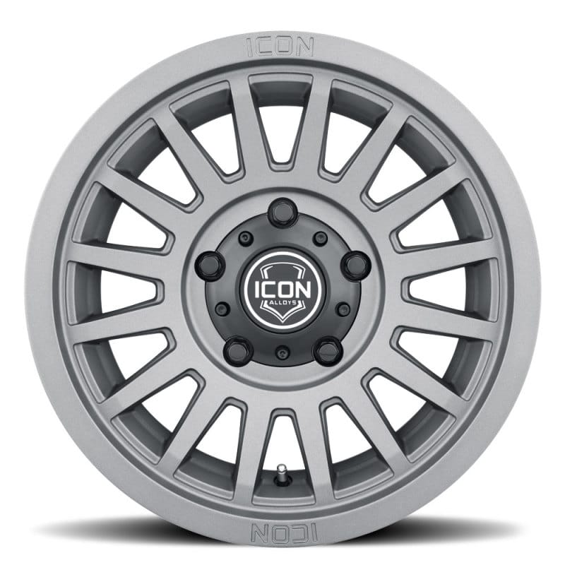 ICON Recon SLX 17x8.5 5x4.5 0mm Offset 4.75in BS 71.5mm Bore Charcoal Wheel thumbnail 3