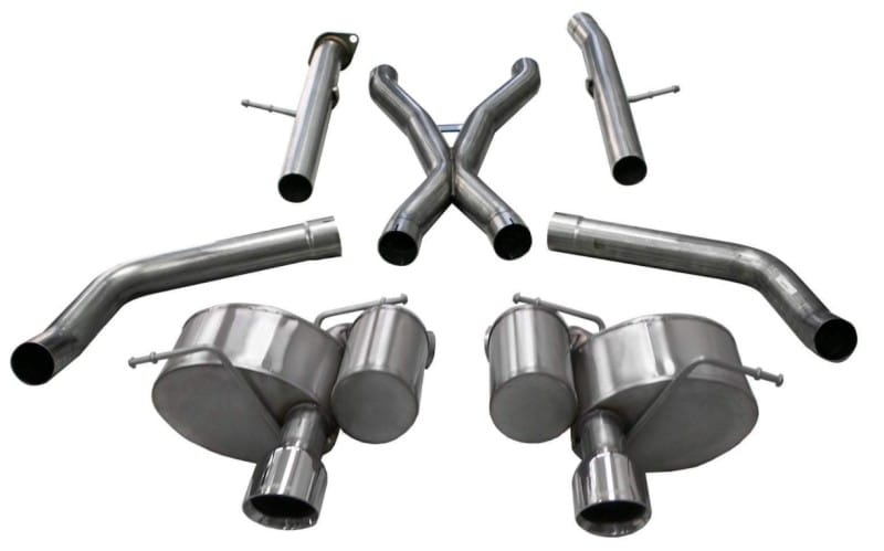 Corsa 2012-2021 Jeep Grand Cherokee SRT 2.75in Dual Rear Xtreme Cat-Back Exhaust thumbnail 2