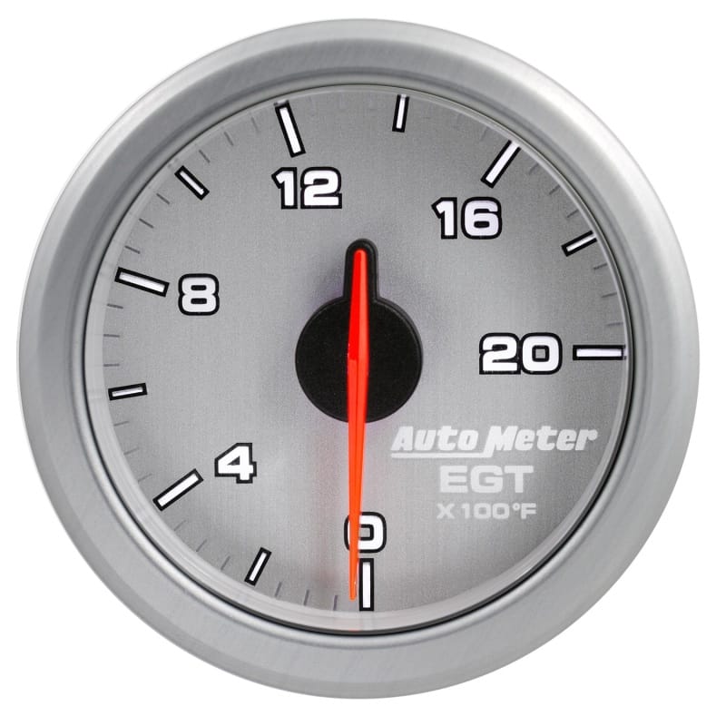 Autometer Airdrive 2-1/16in EGT Gauge 0-2000 Degrees F - Silver thumbnail 8