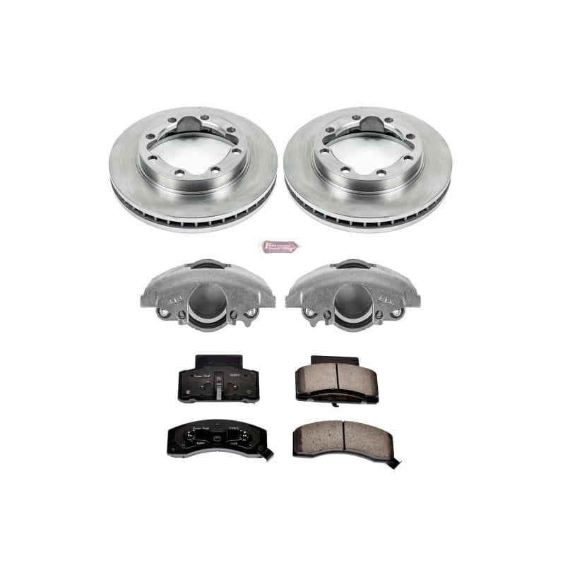 Power Stop 90-00 GMC K3500 Front Autospecialty Kit w/Cals