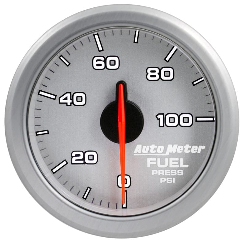 Autometer Airdrive 2-1/6in Fuel Pressure Gauge 0-100 PSI - Silver thumbnail 8