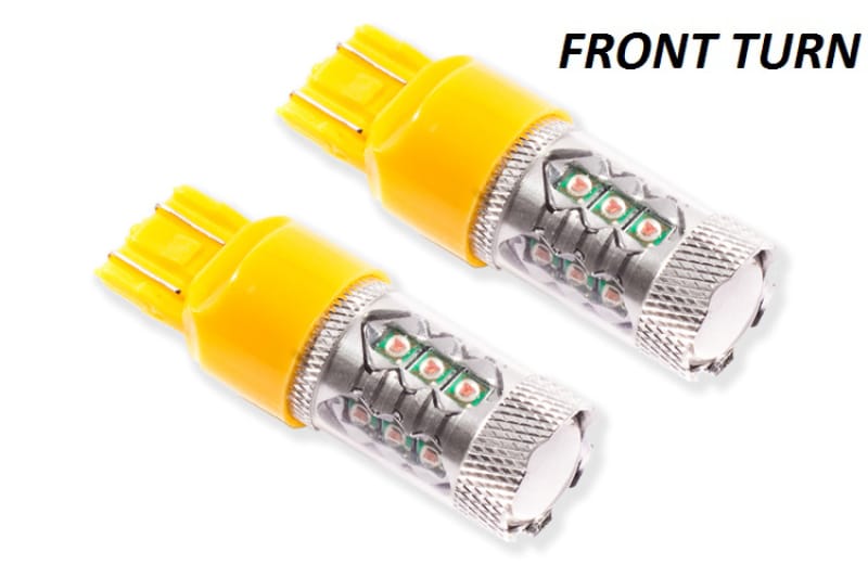 Diode Dynamics 7443 LED Bulb XP80 LED - Amber (Pair) thumbnail 2