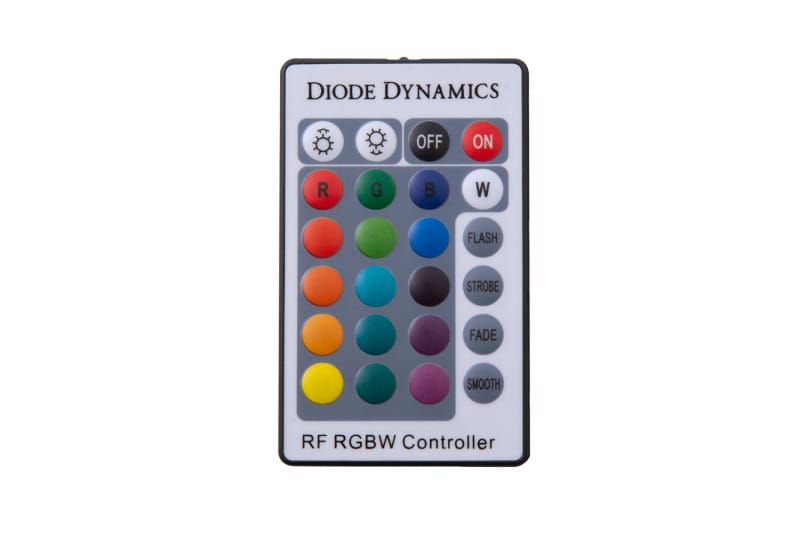 Diode Dynamics RGBW 24-Key M8 RF Controller thumbnail 7
