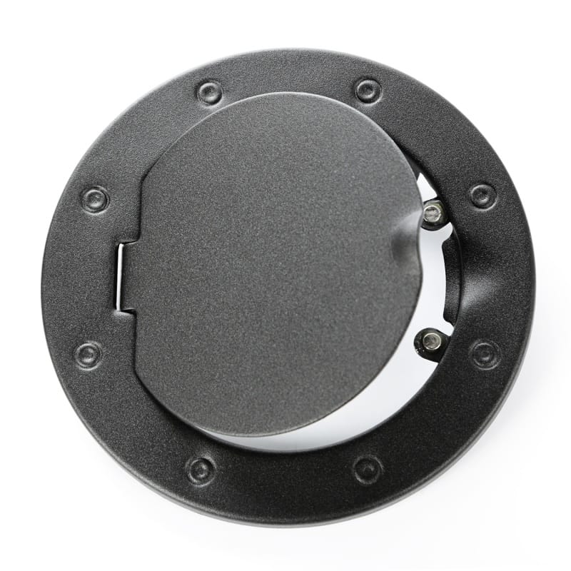 Rugged Ridge 07-18 Jeep Wrangler JK Textured Black Non-Locking Gas Cap Door thumbnail 2