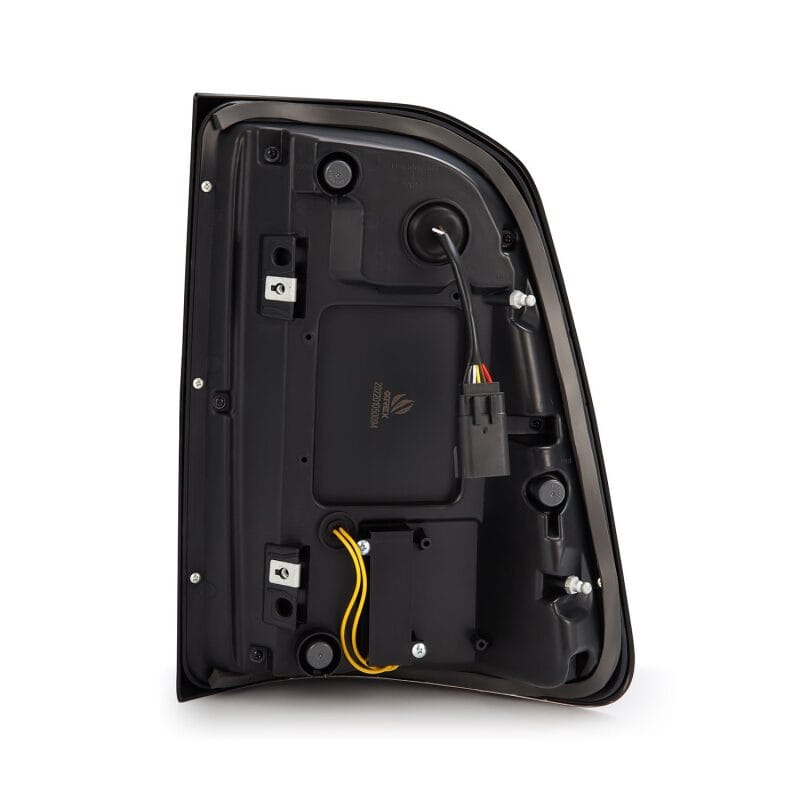 AlphaRex 19-21 Dodge Ram 1500 Luxx-Series LED Tail Lights Alpha-Black w/Activ Light/Seq Signal thumbnail 2
