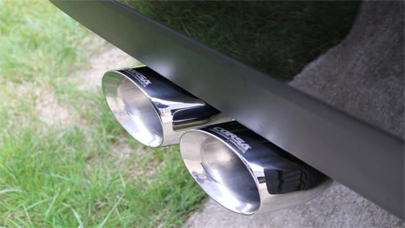 Corsa 2009-2013 Inlet 4in Pro Series Twin Side Swept Exhaust Tip Kit thumbnail 2