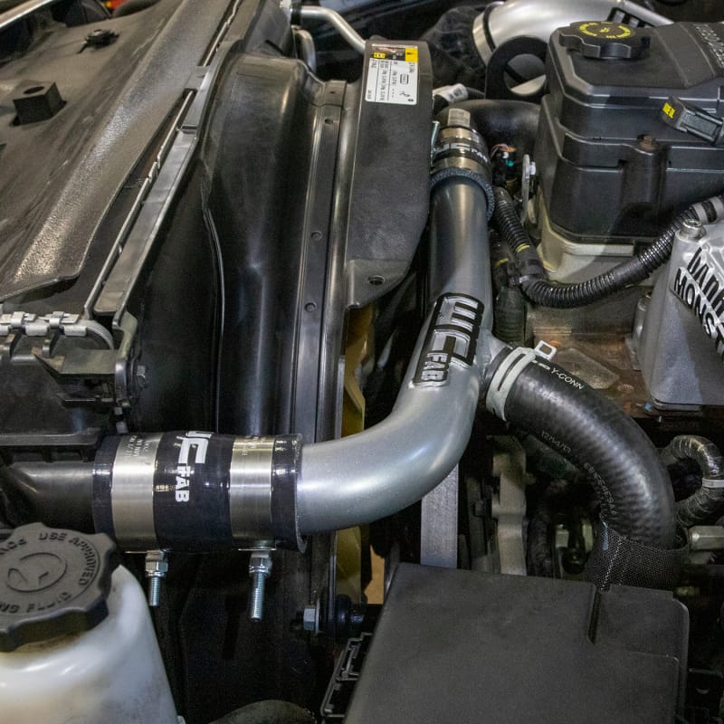 Wehrli 13-15 Cummins 6.7L (Dual Radiator) Upper Coolant Pipe - Kiwi Green thumbnail 3