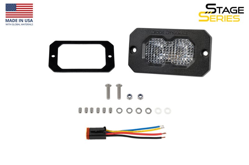 Diode Dynamics C2R White Flood Flush Mount LED Pod (Single) thumbnail 7