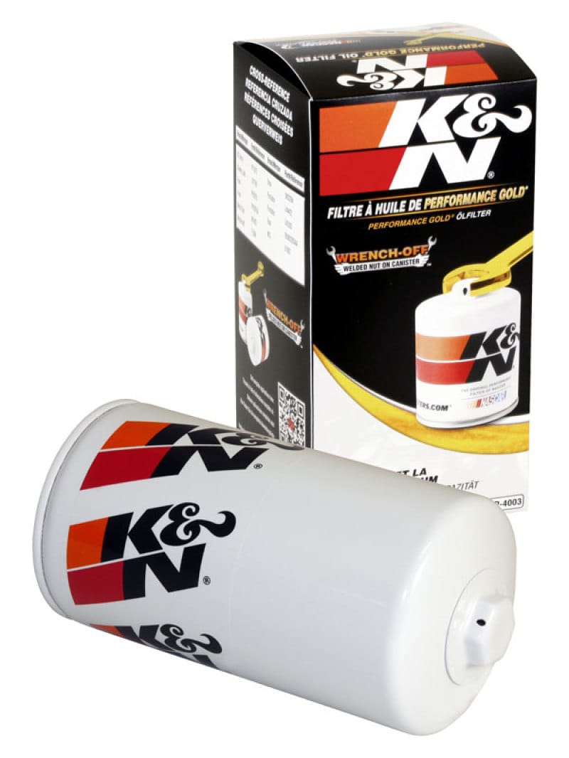 K&N Dodge Performance Gold Oil Filter thumbnail 3