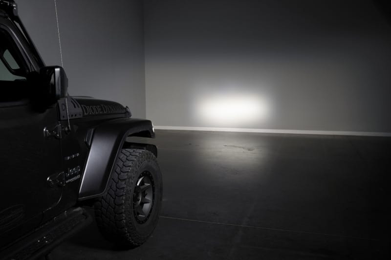 Diode Dynamics 18-21 Jeep JL Wrangler SS5 Bumper LED Pod Light Kit - Sport Yellow Driving thumbnail 5