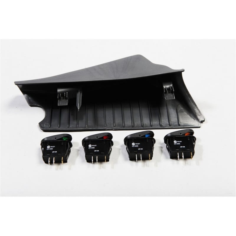 Rugged Ridge A-Pillar Switch Pod Kit Black LHD 07-10 (JK) thumbnail 3