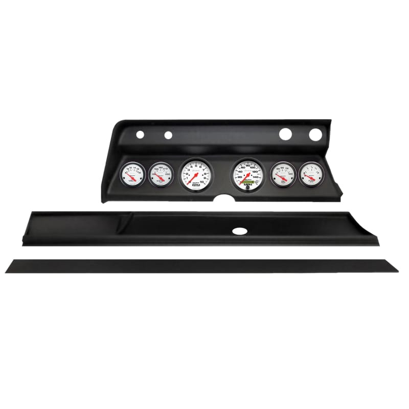 Autometer Phantom Direct Fit Dash Kit 1967 Chevy Chevelle (2 x 3-3/8in. / 4 x 2-1/16in.)
