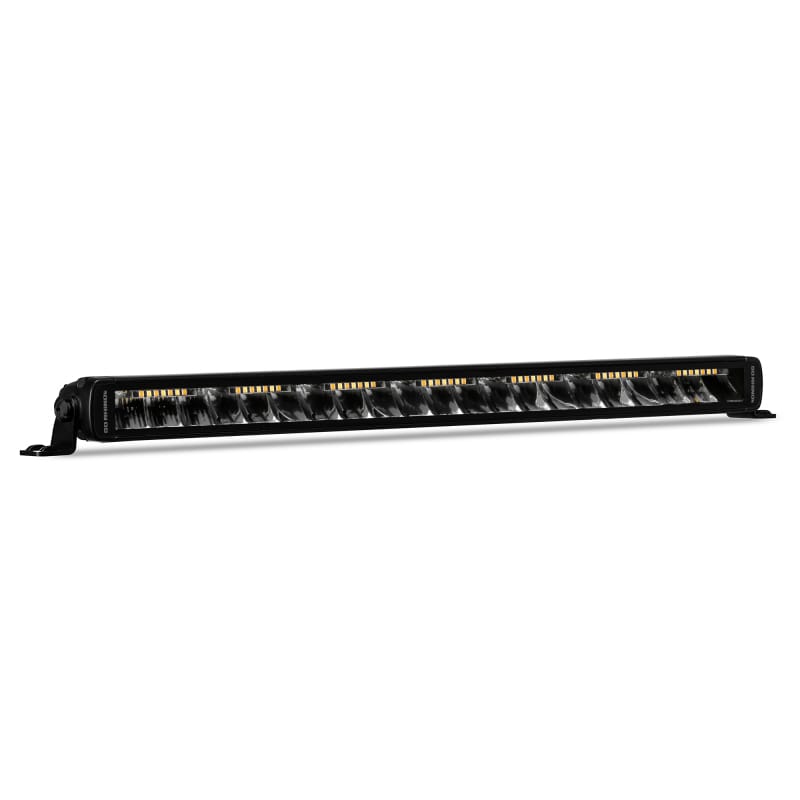 Go Rhino Xplor Blackout Combo Series Sgl Row LED Light Bar w/Amber (Side/Track Mount) 20.5in. - Blk thumbnail 4