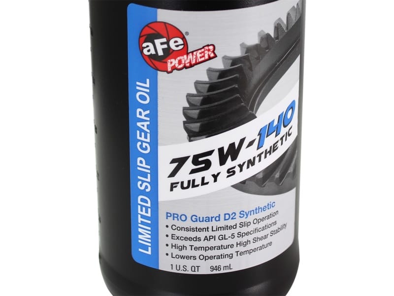 aFe Pro Guard D2 Synthetic Gear Oil, 75W140 1 Quart thumbnail 2