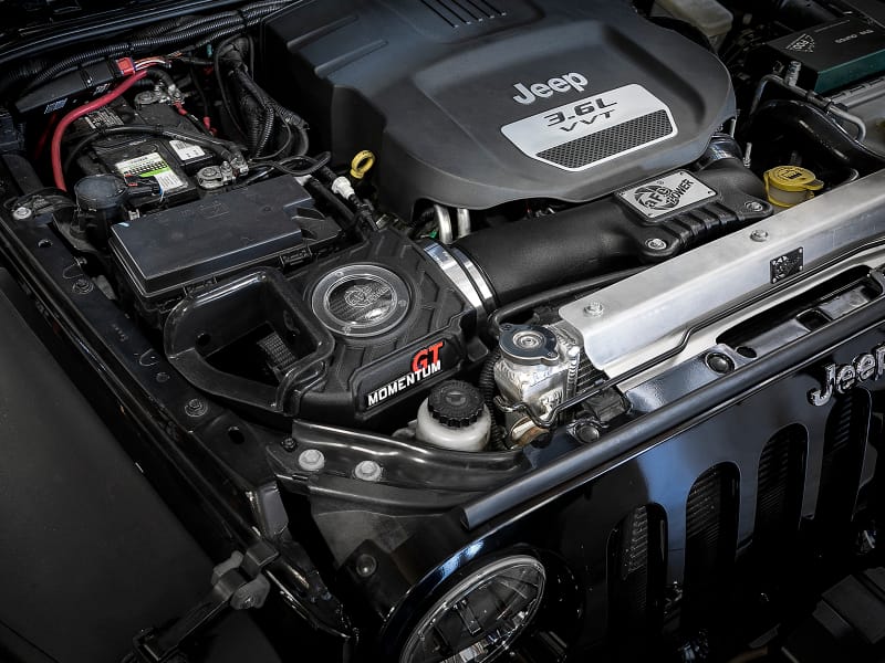 aFe Momentum GT Pro DRY S Cold Air Intake System 12-18 Jeep Wrangler JK V6 3.6L thumbnail 3
